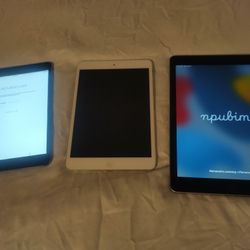 3 Apple iPads - $100 For All - In New Cosmetic Condition 