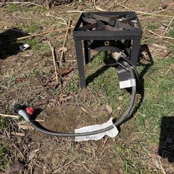 Outdoor turkey burner