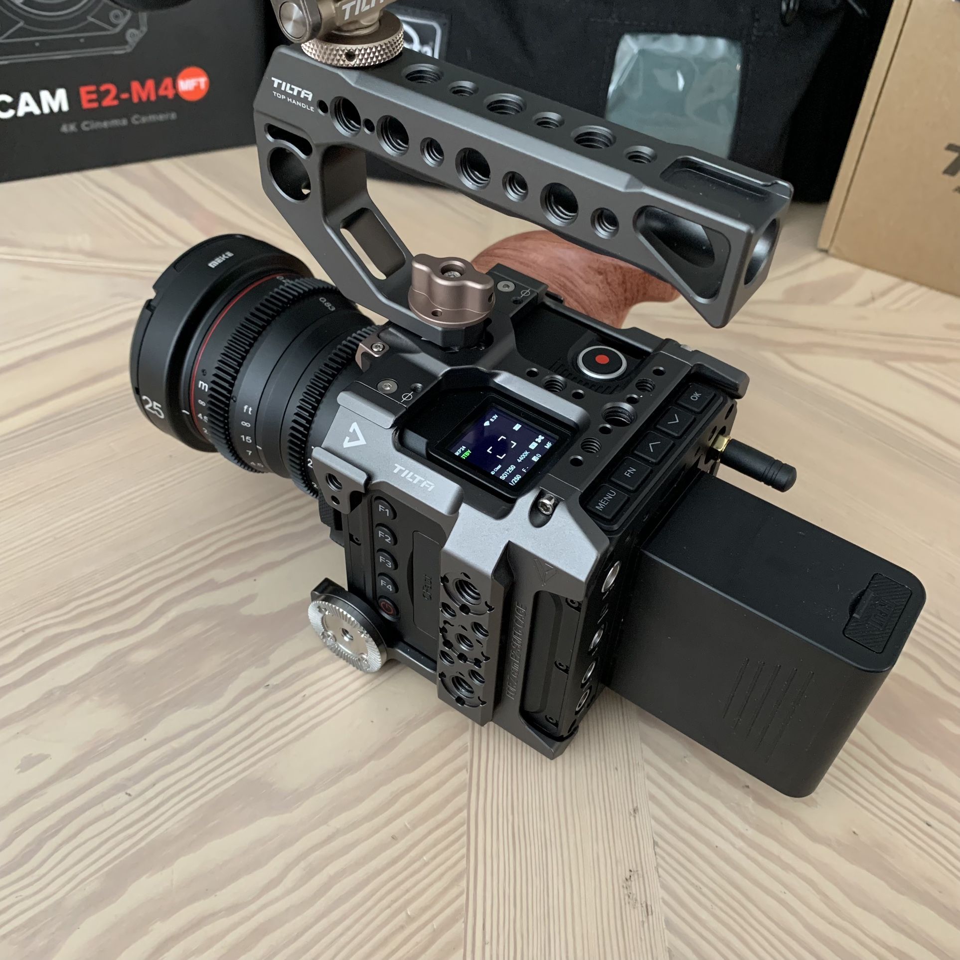 ZCam E2-M4 Cinema Video Camera (4K) & Lens w/Many Accesories