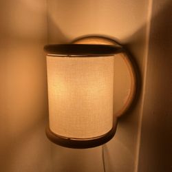 Pair of Urban Outfitters Style Wall Sconces / Plug-In Lights