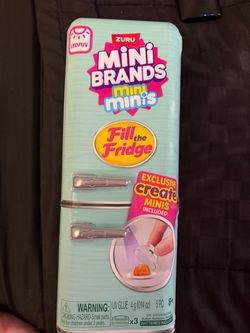Brand new Zuru Mini Brands Mini Minis Fill the Fridge Set