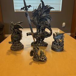 Dragon Figurine Statues