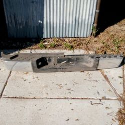 Chrome rear bumper