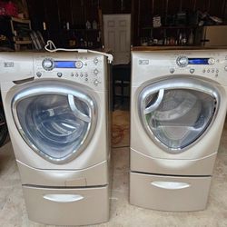 GE  Profile Washer And Dryer Set 