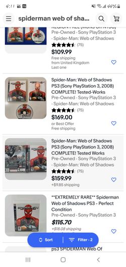 Spider-Man: Web of Shadows (PS3) - Pre-Owned 