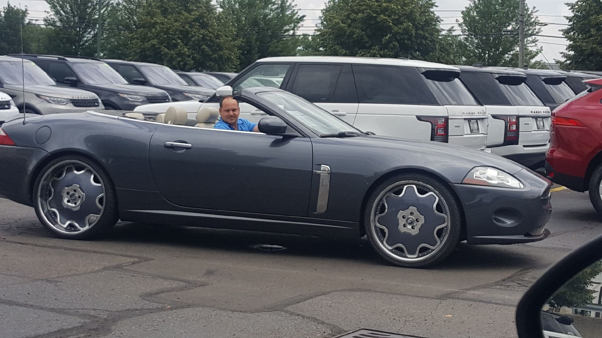 2007 Jaguar XK 22 Inch custom wheels!