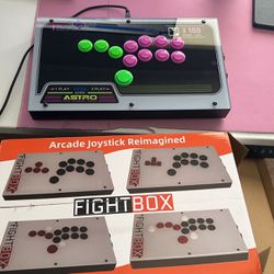 Fightbox Leverless Arcade Controller For PC,Xbox,Ps4,Ps5 