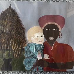 Bahama Mama PAINTING Acrylic-Gouache Unframed Leona Coakley African Bahamian Culture Art