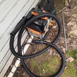 RIDGID Stor-N-Go Wall-Mount Shop Vacuum with Hose & Accessories