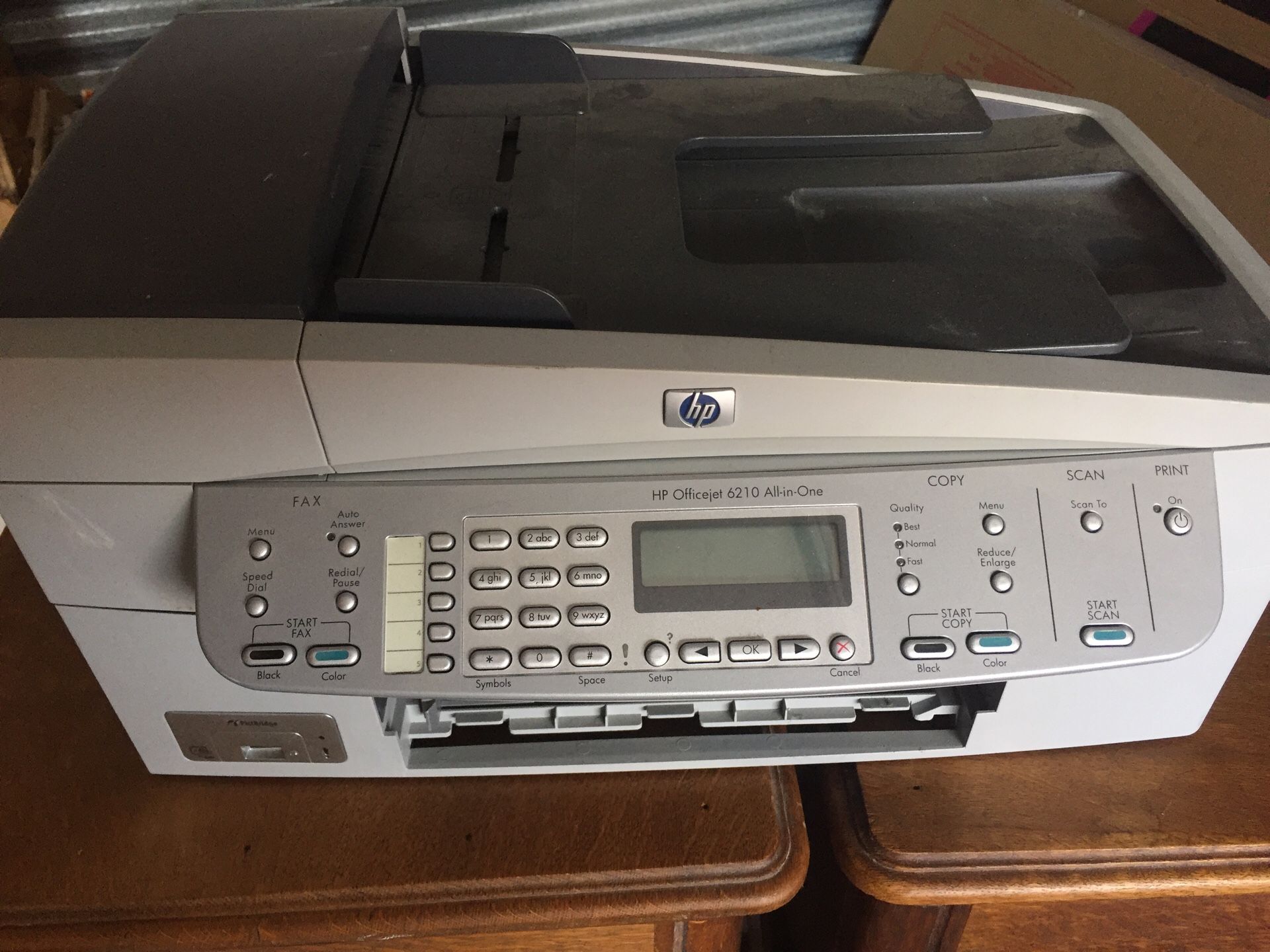 HP OFFICEJET 6210 all in one