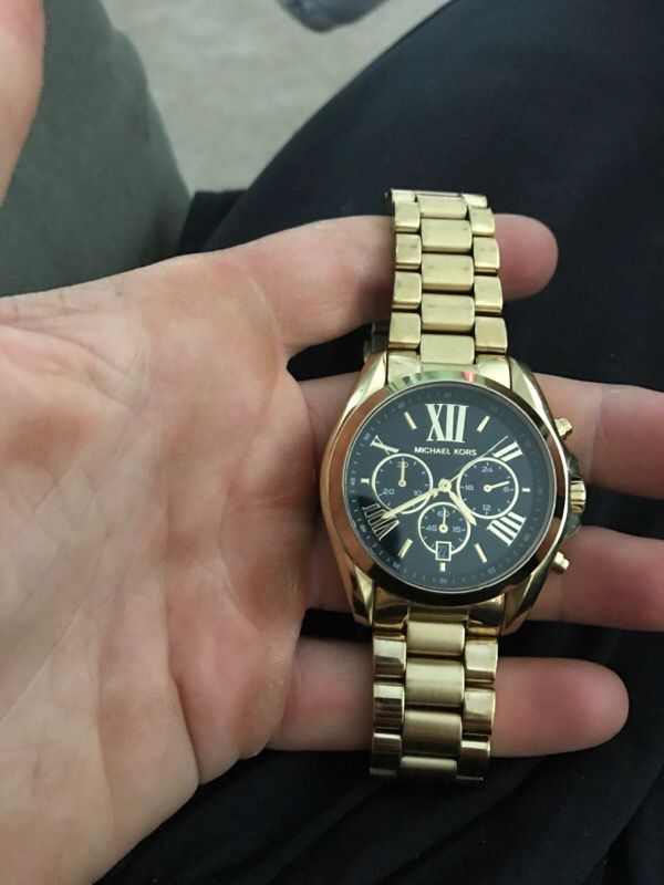 Michael Kors Bradshaw Gold-Tone Watch