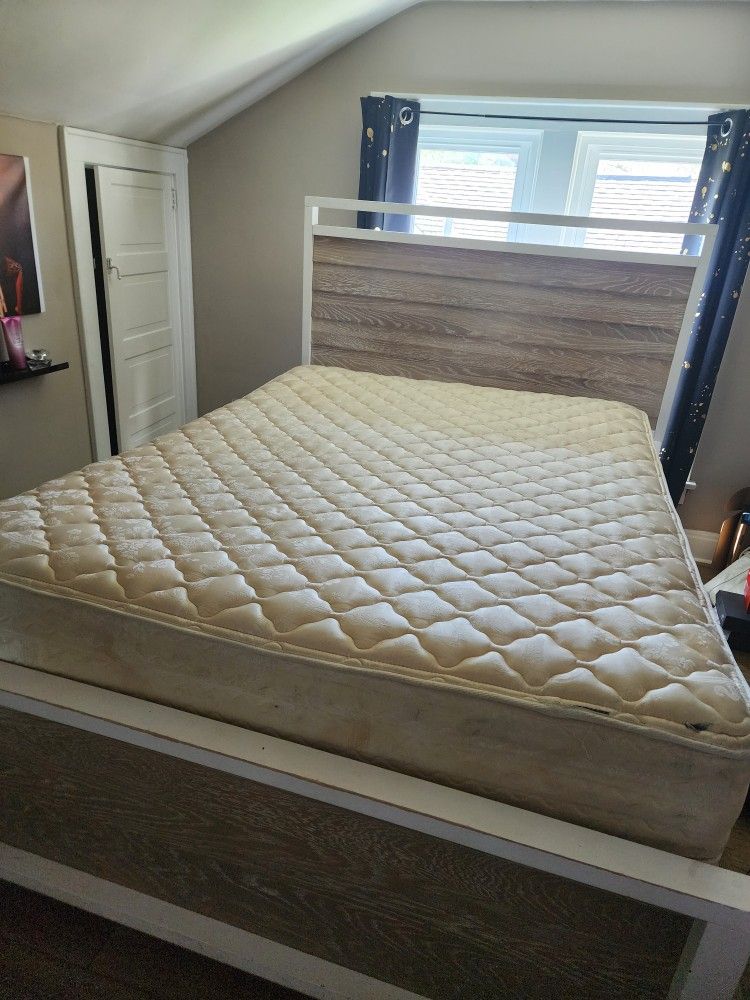 MOVING MUST GO!!! QUEEN BED FRAME