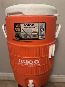 For sale! Igloo 5 Gallon Water Cooler