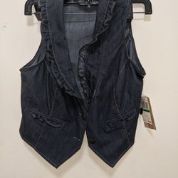 Junior's Denim Vest 