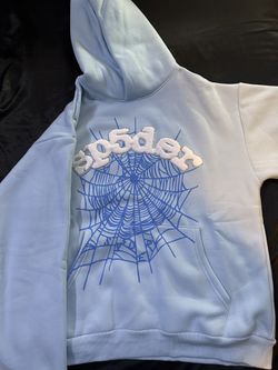Sky Blue Spider Hoodie