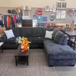 Sectional, Sofa With Chaise, 2-Piece