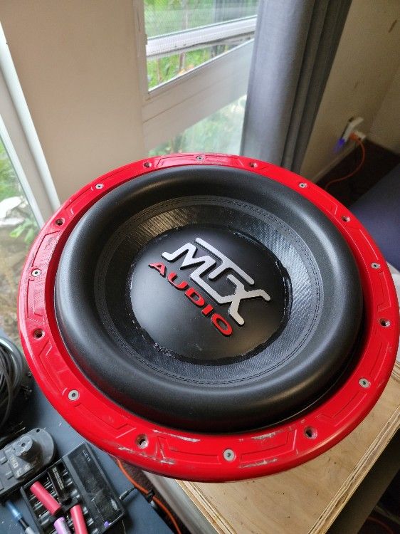 Old School Mtx Audio Rfl 15.5" Subwoofer Spl Competition Sub Fosgate Sundown Skar Dd Re Fi Dc Skyhigh Deaf Bonce Kicker Alpine Atomic Concept Adire