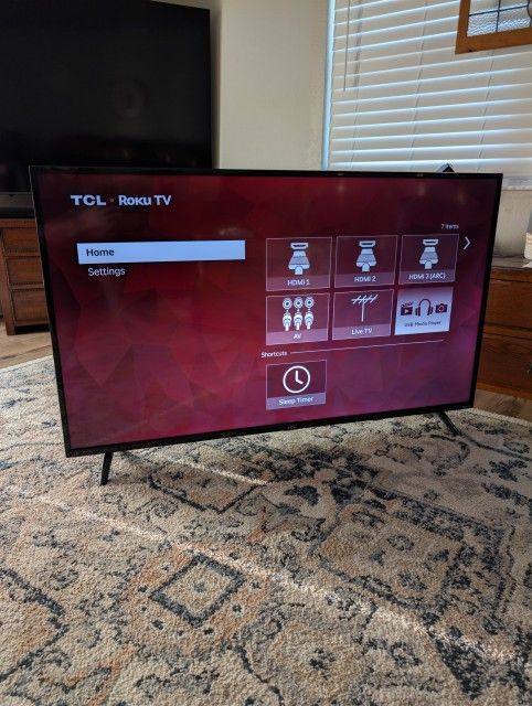 TCL 55 INCH 4K ROKU SMART TV
