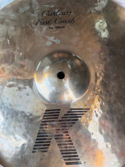 Zildjian K Custom Fast Crash Cymbal 14"
