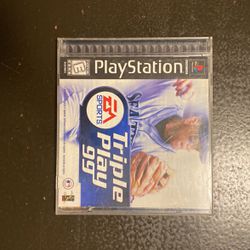 Triple Play 99 (Sony PlayStation 1, 1998) PS1