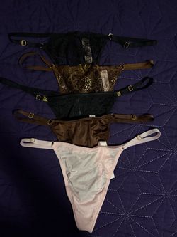 Victoria's Secret Thong Panties Bundle of 5