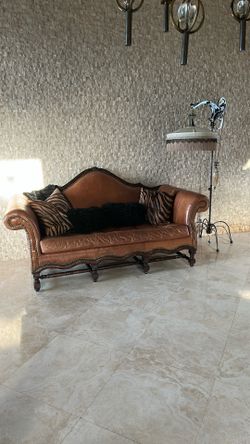 Custom Leather  Sofa