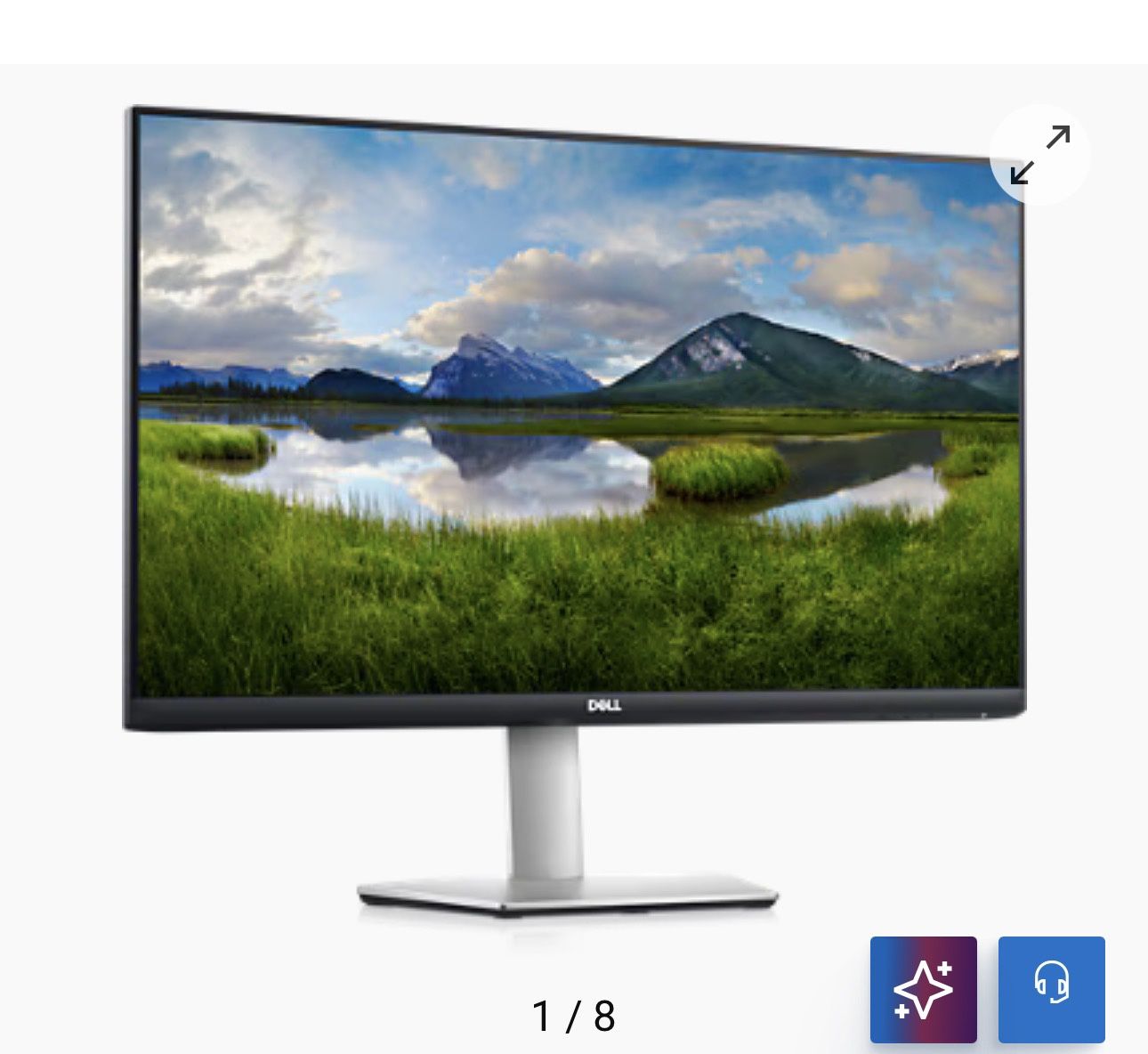 Dell Flat Panel Monitor with adjustable stand