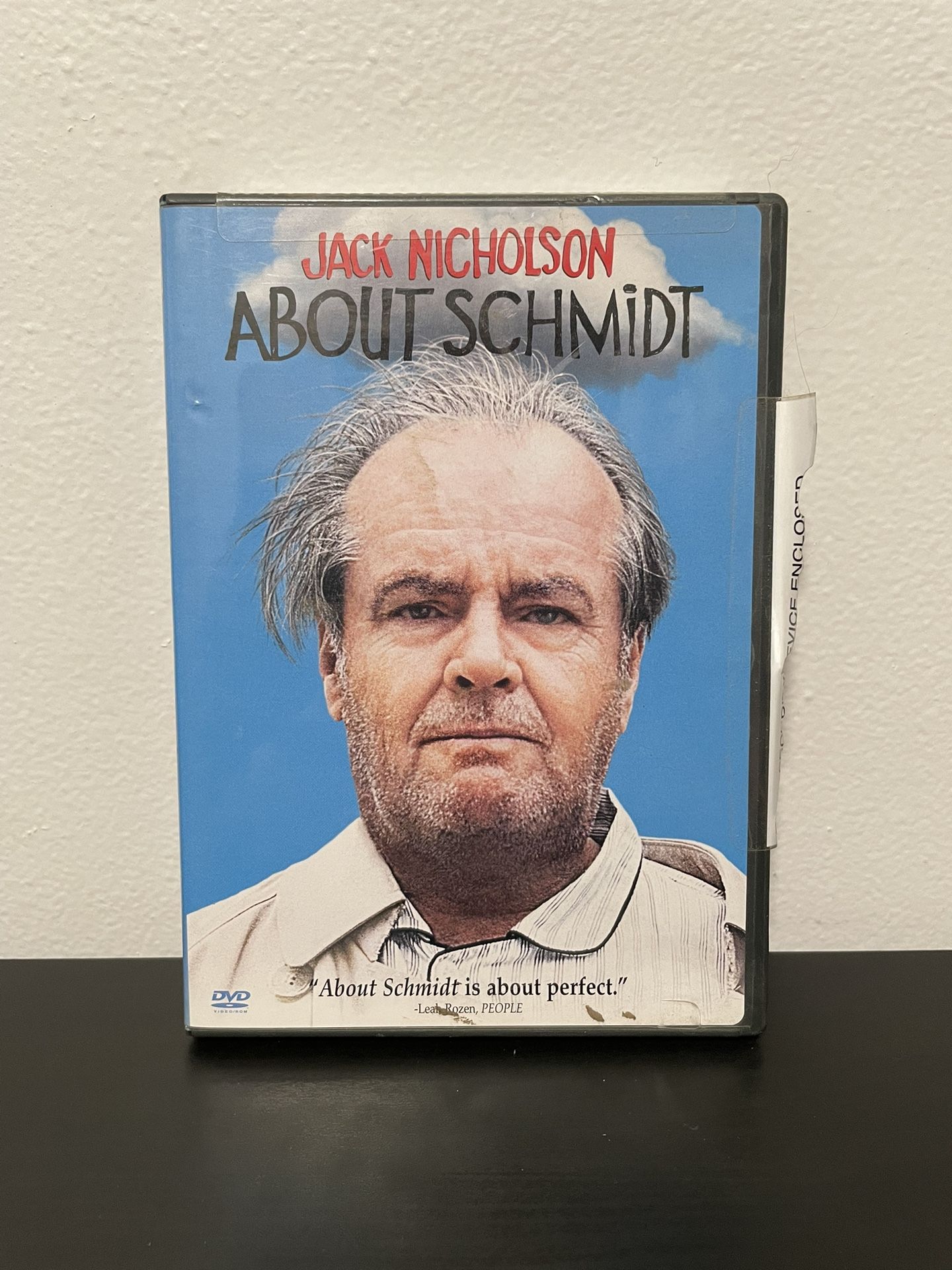 About Schmidt DVD Movie Like New Jack Nicholson Hope Davis Widescreen 2003