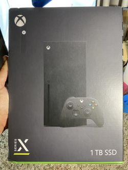 Microsoft Xbox Series x 1TB Black Console New and Sealed Halo Gears GTA 6 Forza