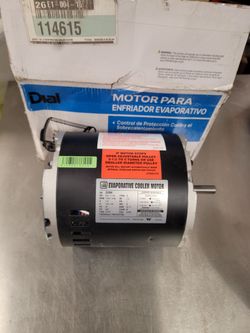 Dial 2206 Heavy-Duty Bronze Bearing 3/4 HP 2 Speed Evaporative Cooler Motor