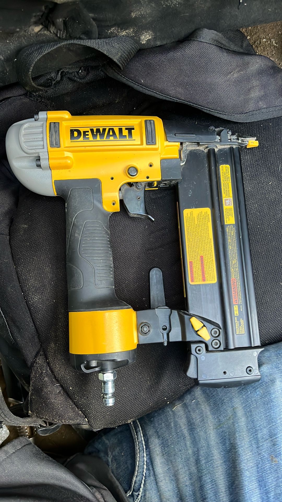 Dewalt 18-Gauge Precision Point Brad Nailer, model DWFP12233. 
