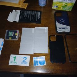 Iphone 15 Cowboys Case With 2 Glass Protectora Camera Protectors 