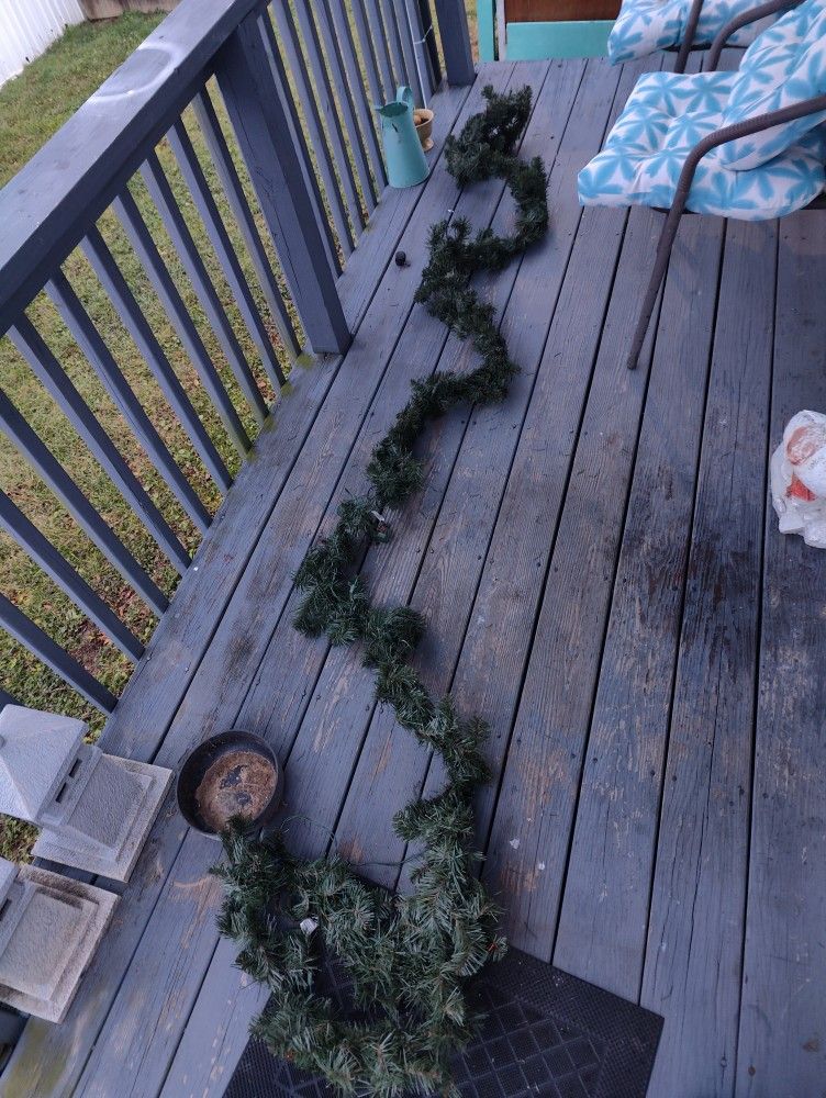 Christmas Tree π And Garland