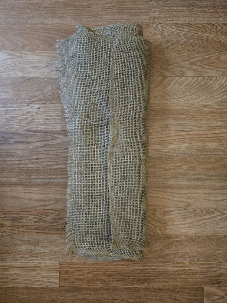 Burlap Fabric Peice 3.33 Yards 