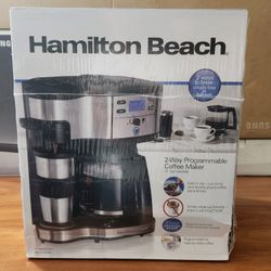Hamilton Beach 2 Way Programmable Coffee Maker