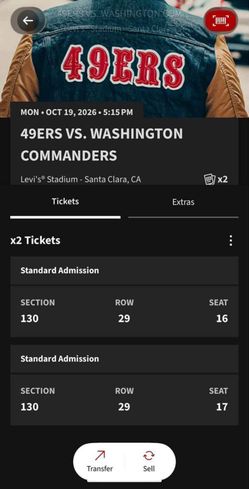 49ers v Commanders MNF