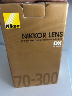 Nikon Nikkor lens 70-300mm  Brand new