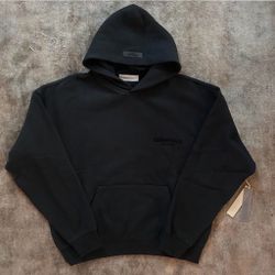 Essentials black hoodie