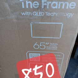 SAMSUNG 65"INCH QLED 4K THE FRAME TV LS03D 