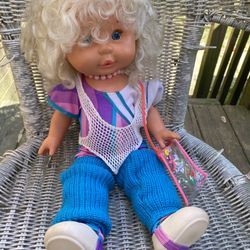 Vintage 1985 Panosh Place honeycomb doll
