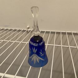 Antique Stained Glass Bell 