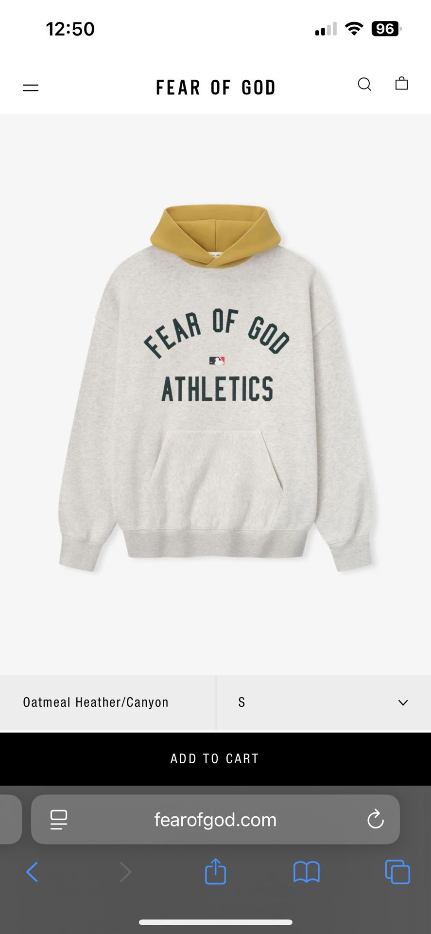 Essentials Athletics Hoodie