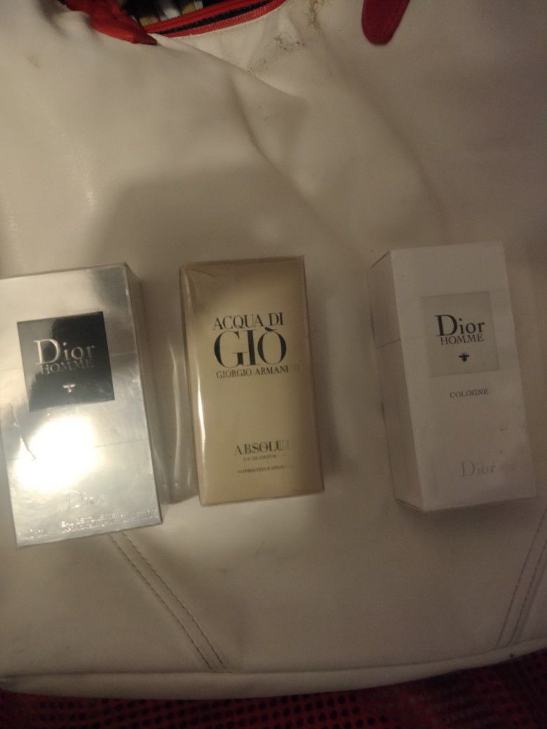 Dior Colognes×2, Aqcua Do Gio 1.7 Oz