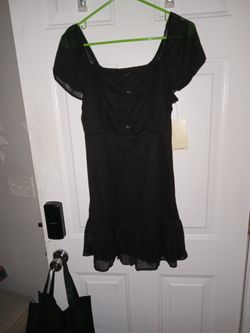 Cute Black Night Out Dress