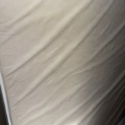 Queen Mattress My Mom Fixed A Small While Other Wise Good Condition. 