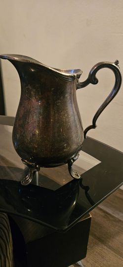 Vintage silver pitcher