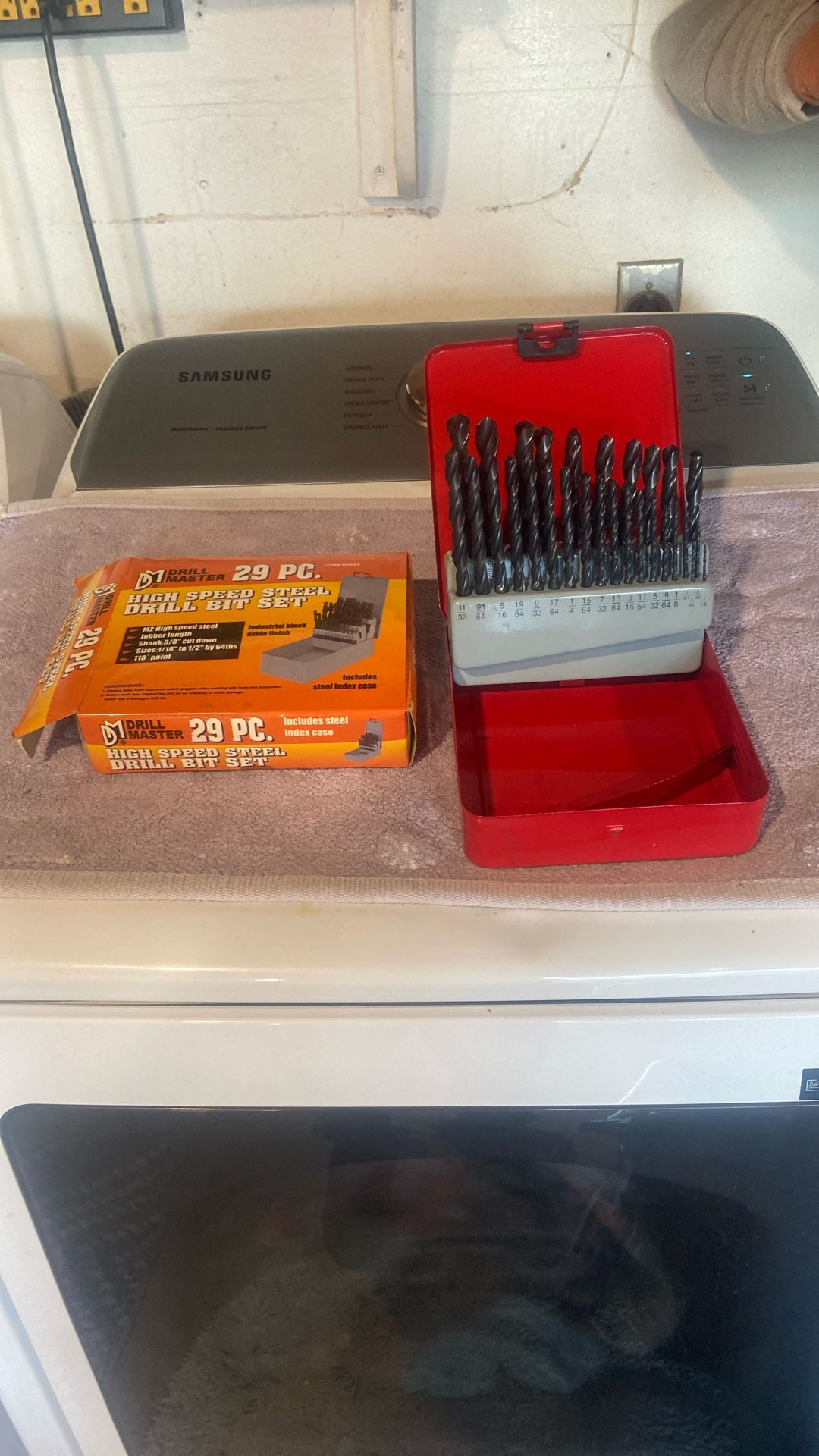 Drill Master 29 Pc High Speed Steel Drill Bit Set