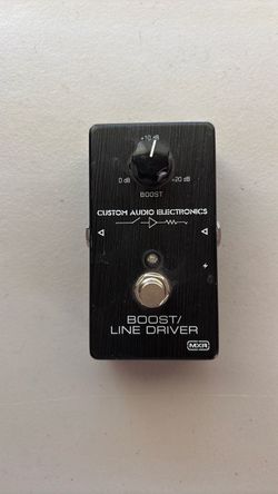 MXR Custom Audio Electronics Boost Line Driver Guitar Pedal
