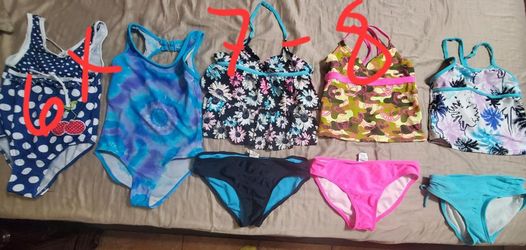 Trajes De Baños  Talla En La Foto 