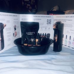 Luminess Breeze Makeup Starter Kit With Additional Makeup 